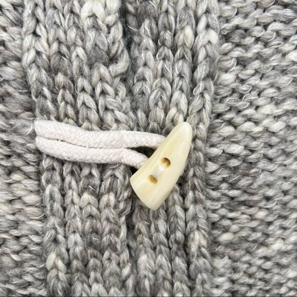 American Eagle Alpaca Wool Blend Knit Sweater Size XS Neutral - Picture 5 of 8